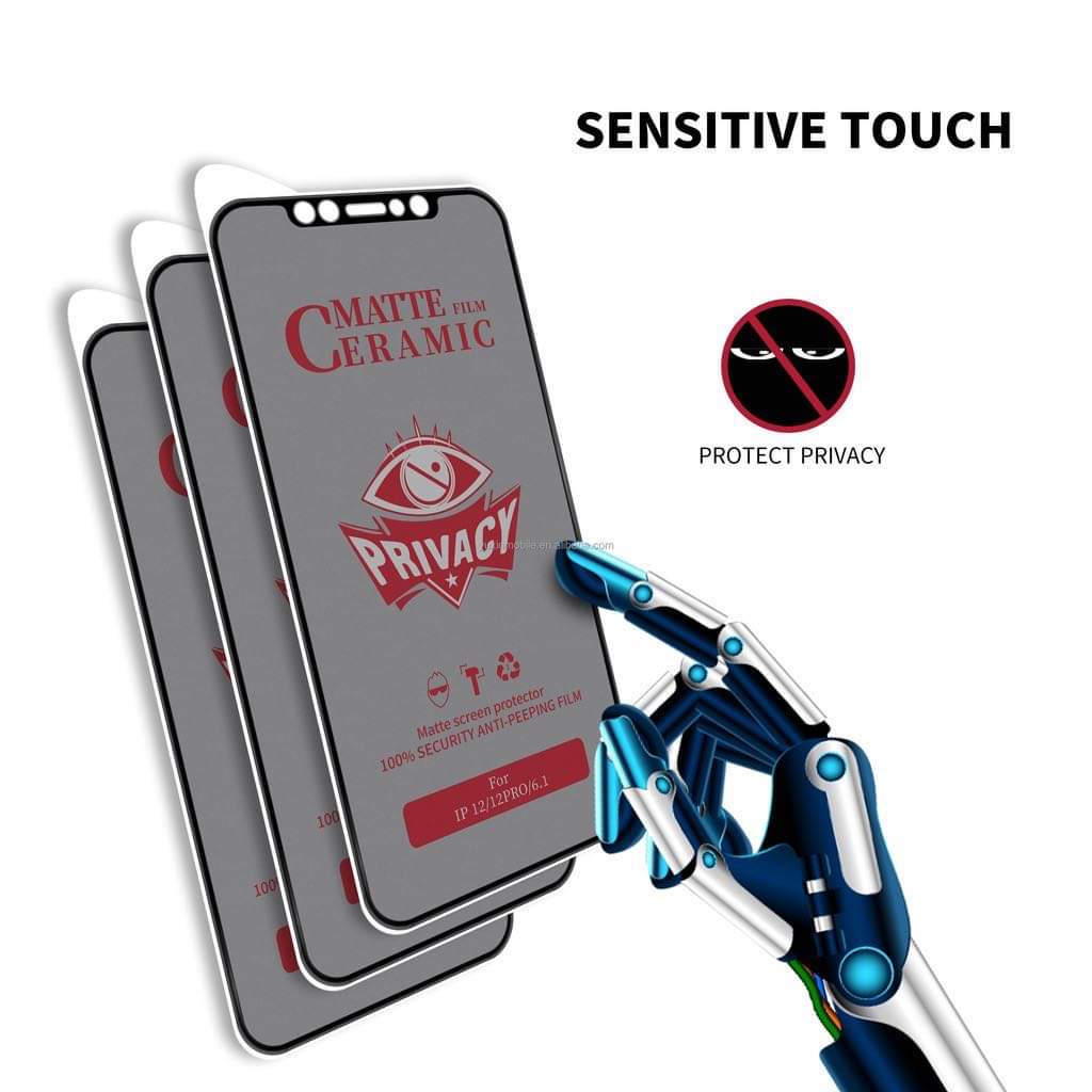 ฟิล์มเซรามิก กันเสือก กันมองเต็มจอ Vivo รุ่น Y01,Y1s,Y02s,Y3s,Y11,Y12a,Y15,Y17,Y19,Y20,Y21,Y30,Y31,Y33s,Y50,Y52,Y72, Y76 - รูปที่ 4