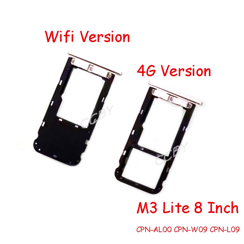 สําหรับ Huawei MediaPad M3 Lite CPN-AL00 CPN-W09 CPN-L09 8 นิ้ว / BAH-W09 BAH-AL00 10,1 นิ้วซิมการ์ด