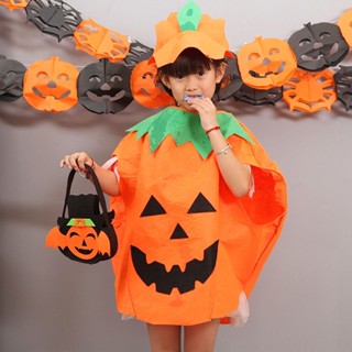 ชุดฮาโลวีน Halloween ชุดฟักทองแบบกลม  Halloween พร้อมส่ง