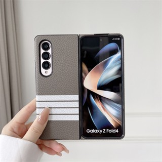 เคสโทรศัพท์มือถือแบบแข็ง กันกระแทก ลายริบบิ้น สําหรับ Samsung Galaxy Z Fold 4 Z Fold 3 ZFold4