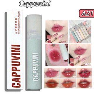 Cappuvini ลิปกลอส แบบกระจก 3 กรัม