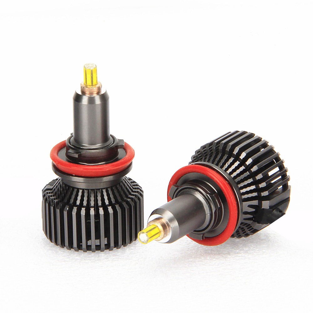 360° H11 Led Car Lamps 6000K 55W 11000LM   H7 H1 H3 9005 9006 9004 H3  9012 Fog Light Replace xenon 