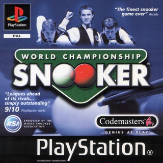 World Championship Snooker  สนุกเกอร์ แผ่นเกม PS1