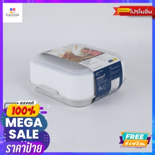 ชามนึ่งอุ่นเข้าไมโครเวฟเหลี่ยม #9053MICROWAVE STEAMER SQUARE #9053