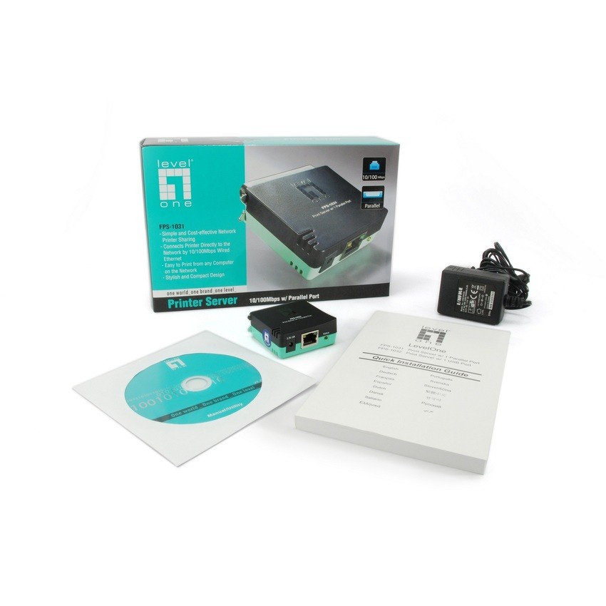 Levelone fps-1031 print server parallel port