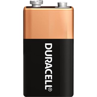 ถ่าน Duracell Alkaline 9V แพค 1 ก้อน ของแท้ สามารถออกใบกำกับภาษีได้