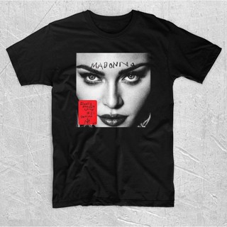 เสื้อยืด พิมพ์ลายวง Madonna - FINALLY ENOUGH LOVE