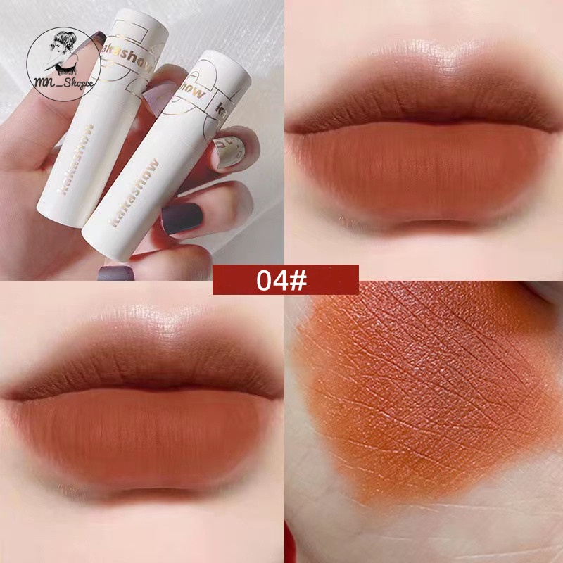 ขายดี % แท้ ลิปจูบไม่หลุด ลิปสติก ลิปสติกเกาหลี แบบกันน้ำ Lipstick # ติดทนนาน (เครื่องสำอาง, ลิปสติก)