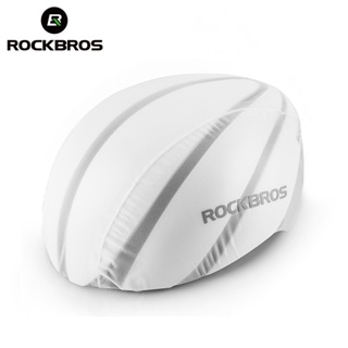 Rockbros ผ้าคลุมหมวกกันน็อค กันน้ํา กันฝน กันลม กันฝุ่น สําหรับขี่จักรยาน เสือหมอบ จักรยานเสือภูเขา