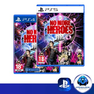 [พร้อมส่ง]Playstation: No More Heroes 3 (ASIA EN/CH/KR/JP) แผ่นเกม สำหรับ PS4 &amp; PS5