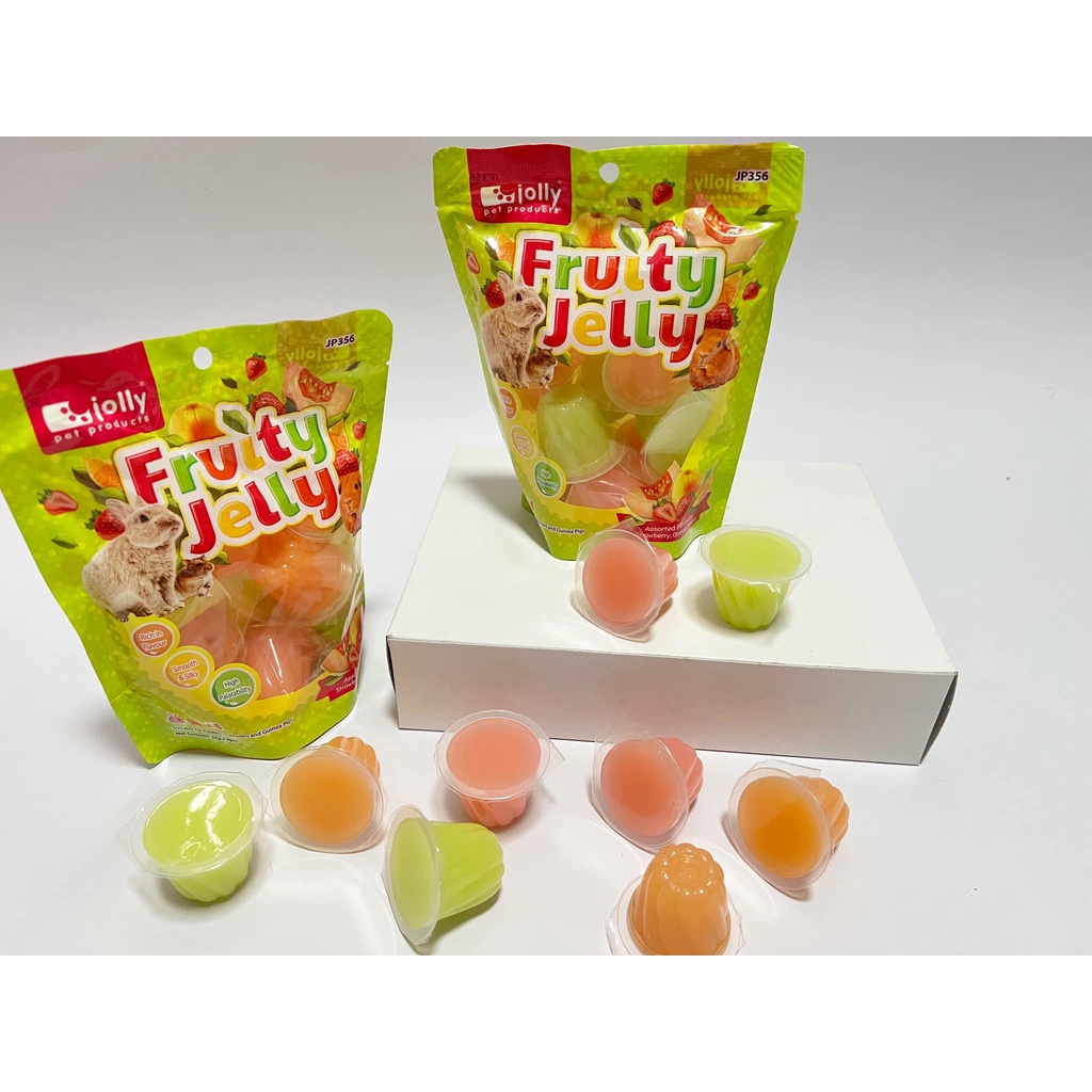 Fruitty Jellyฟร๊ตตี้เยลลี่ รวมความอร่อยจากส้ม เมล่อน สตอเบอร์รี่ หอม หวานสดชื่อได้ประโยชน์จากผลไม้ ช่วยระบบขับถ่าย