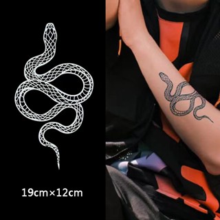 【COCO Magic tattoo】สติกเกอร์รอยสักชั่วคราว กึ่งถาวร กันน้ํา ติดทนนาน 15 วัน 19 ซม.*12 ซม.