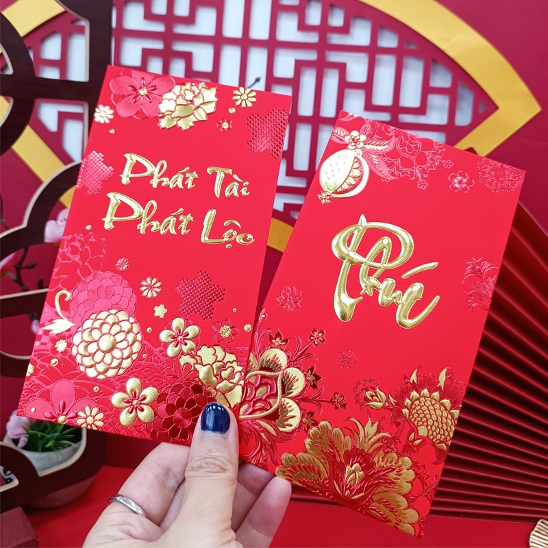 ชุดพิมพ์ TET ENVELOPES 6 ชิ้นพร้อม EMBOSSED LETTERS พร้อม MONY รุ่น TO CHOOSE