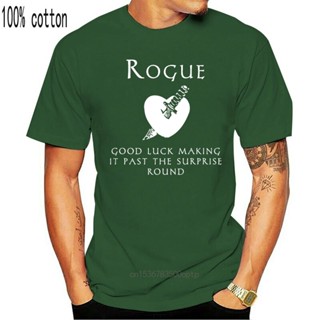 เสื้อยืด พิมพ์ลาย Rogue สําหรับผู้ชาย | เสื้อยืด Roleplaying Class คุณภาพสูง สําหรับผู้ชาย