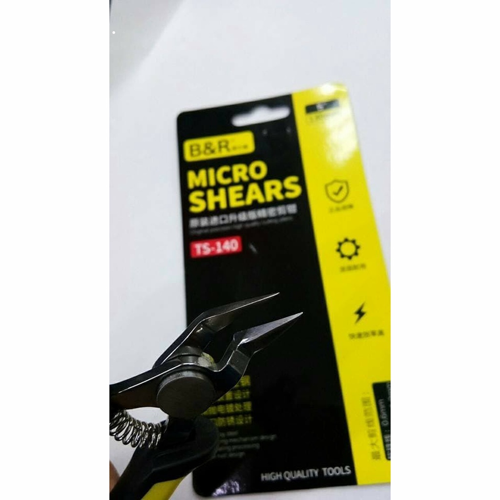 B&R TS-140 MICRO-SHEARS CUTTING PLIERS (76830)