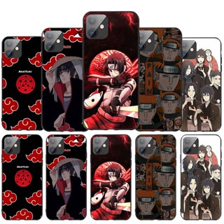 เคสโทรศัพท์ซิลิโคน แบบนิ่ม ลาย EDC86 นารูโตะ Akatsuki Clan Cloud Pain Itachi สําหรับ OPPO A3s A5s A12 A12E A5 A37 NEO 9 A39 A57 A5s A7 A59 F1s A77 F3 A83 A1K