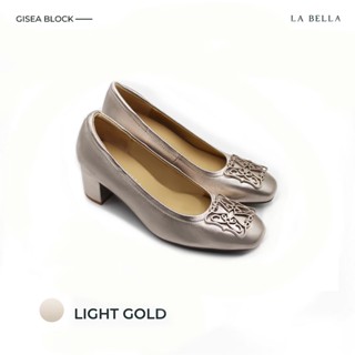 LA BELLA รุ่น GISELA BLOCK - LIGHT GOLD