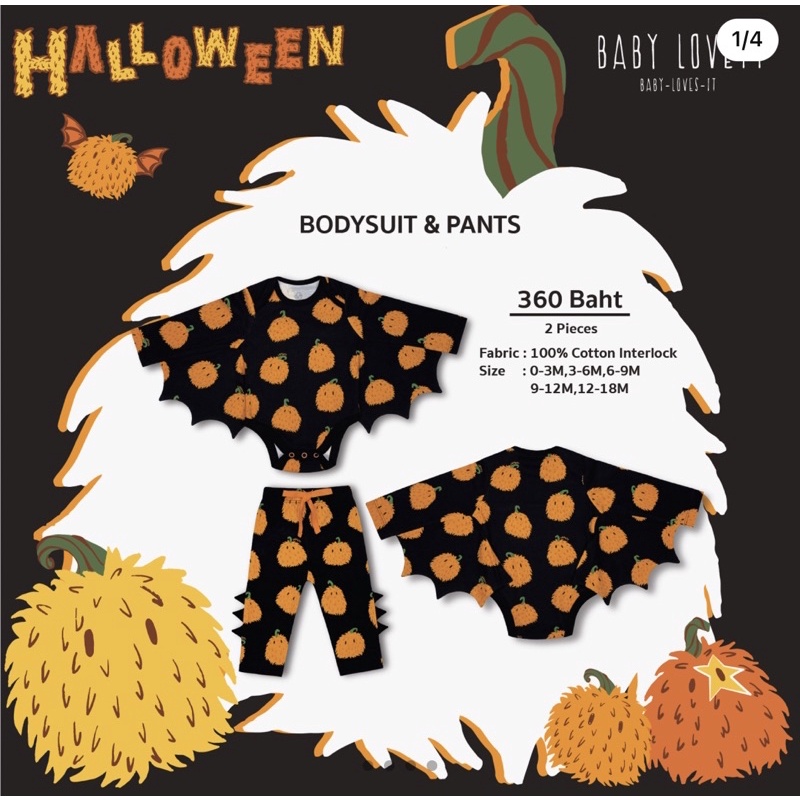 Babylovett Halloween Collection ส่งฟรี12-18🎃🧡👻