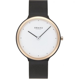 Obaku (โอบากุ) นาฬิกาผู้หญิง รุ่น Satin Lille ขนาดตัวเรือน 36 มม.