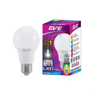 หลอด LED EVE A60 6 วัตด์ DAYLIGHT E27