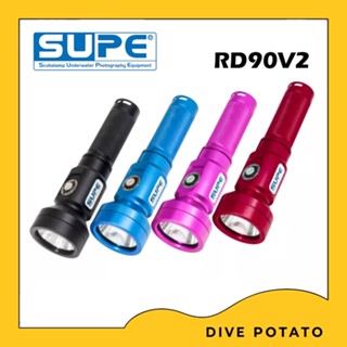 SUPE RD90v2 Diving Torch for scuba diving