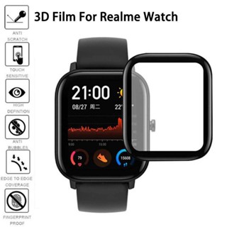 ฟิล์มกันรอย 3D สําหรับ Realme Watch S 2 3 T1 S100 Pro HD หน้าจอนิ่ม สมาร์ทวอทช์ สําหรับ Realme band 2 ป้องกันหน้าจอ