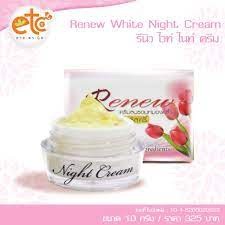 Renew White Night Cream