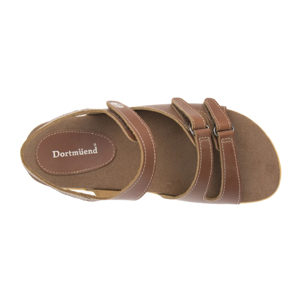 Dortmuend JF120 009-048 Brown-Gum "Smart Mom Series" รองเท้าคนท้อง สำหรับคุณแม่ที่กำลังตั้งครรภ์