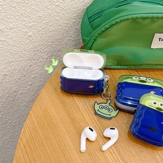 สามตาการ์ตูนปลอก TPU แบบนุ่มเข้ากันได้สําหรับ AIRPODS 4 PRO2 1/2/3 PRO เคสป้องกันบลูทูธไร้สายหูฟังฝาครอบป้องกัน
