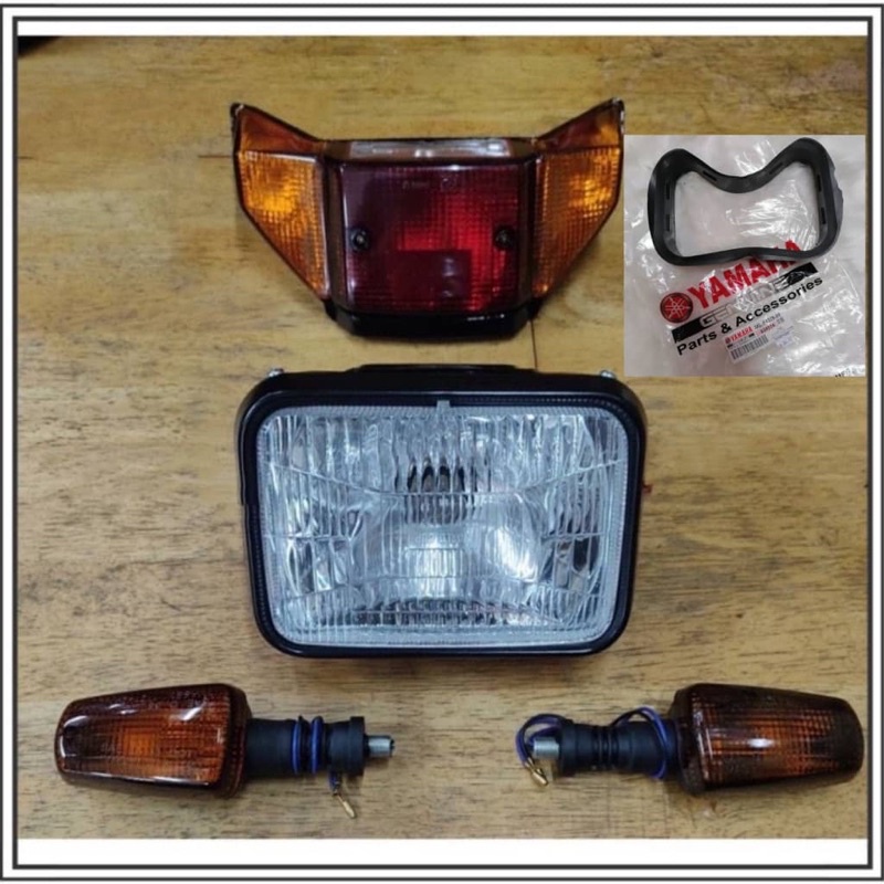 Yamaha RXZ 3XL MILI BOSH สัญญาณหัวโคมไฟไฟท้าย Lampu Depan Lampu Belakang Full Lampu ชุดไฟหน้าครบชุด