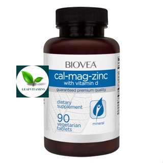 BIOVEA CAL-MAG-ZINC [with Vitamin D3 (cholecalciferol)] / 90 Tablets