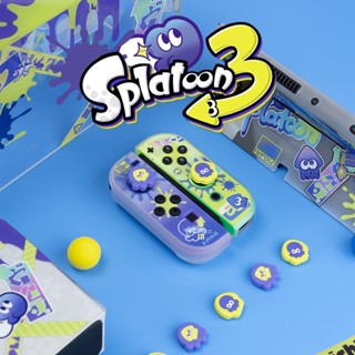 Splatoon 3 เคสโปร่งแสง สําหรับ Nintendo Switch และ Switch OLED