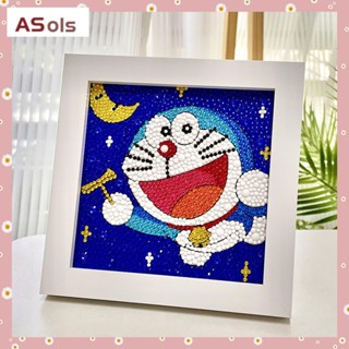 [ASols] ภาพวาดเพชร DIY ใหม่ สติกเกอร์เพชร ลายการ์ตูน กรอบเพชร diy ของเล่น ของขวัญ สําหรับเด็กนักเรียน