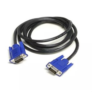 สาย VGA CABLE M/M ตัวผู้ สายยาว1.5m สำหรับโปรเจคเตอร์ จอภาพ Monitor TV, Projector, ทีวี