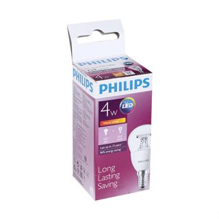 หลอด LED PHILIPS P45 E14 4 วัตต์