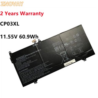 ZNOVAY CP03XL Battery For HP Spectre x360 13-ae049ng 13-ae040ng 13-ae052nr 929066-421 929072-855 HSTNN-LB8E 11.55V 60.9W