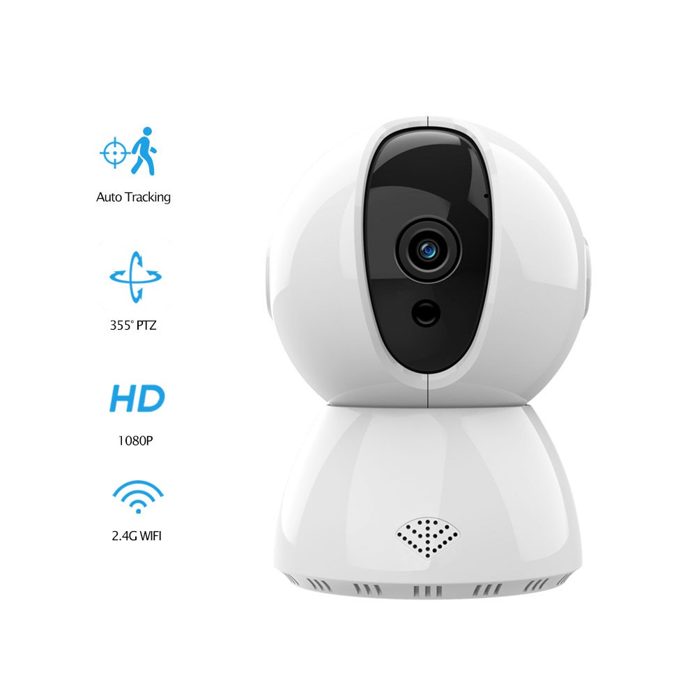HD 1080P IP Camera IR Night Vision P2P Baby Monitor Pet Camera WiFi ...