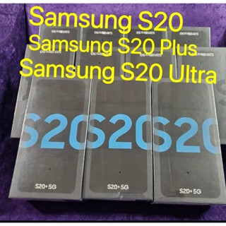ใหม่ โทรศัพท์มือถือ Samsung Galaxy S20 Ultra S20 Plus S20 5G Snapdragon 865 ซิมเดี่ยว 12+128GB