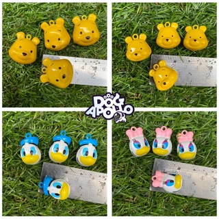Dogapollo กระพรวนมีเสียงลายการ์ตูนพร้อมส่ง ลายน่ารัก มาพร้อมห่วงกลมคล้องได้เลย เสียงดัง