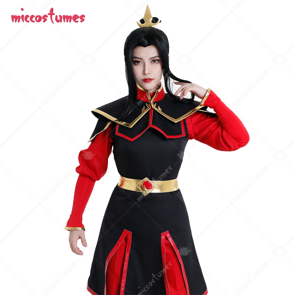 Azula Battle Suit Cosplay Costume Ancient Chinese Style Combat Suit Fighting Suit Full Set With Headwear Cape And Leg Wa