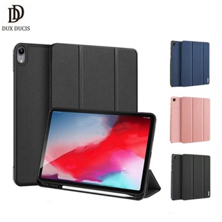 DOMO.เคสไอเเพด ใช้สำหรับ iPad 10 2022 Gen10/gen7/gen8/gen9 10.2/Air4 10.9 Air5/Pro11 2022/2021/mini6 พร้อมช่องเสียบปากกา