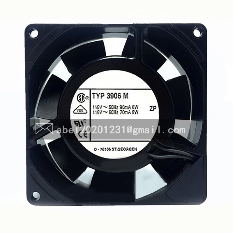 HY ยี่ห้อใหม่ TYP 3906M 3906 M 115VAC ORIGINAL COOLING FAN 9225 92*92*25MM