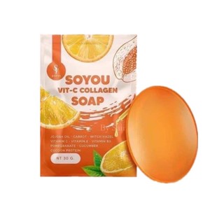 สบู่วิตซีคอลลาเจน Soyou VIT C Collagen Soap