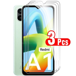 ฟิล์มกระจกนิรภัยกันรอยหน้าจอ แบบใส กันรอยขีดข่วน สําหรับ Redmi A2 A1 A1Plus RedmiA1 A1 Plus RedmiA2 1-3 ชิ้น