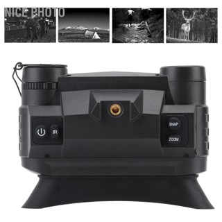 Nice photo G1 Digital Night Vision Binoculars Head Mounted HD Infrared Goggles with IR Light Visual 984FT