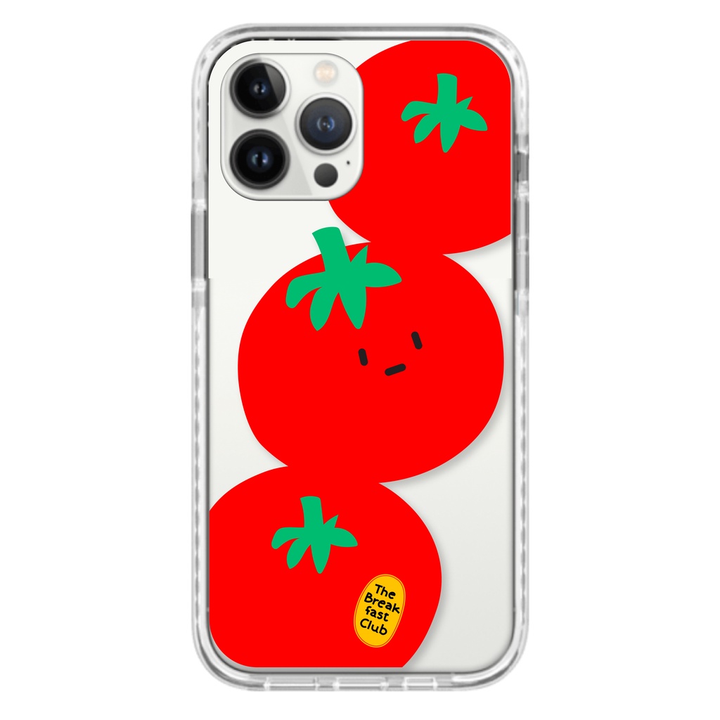 เคสโทรศัพท์มือถือพรีเมี่ยม ขอบ Bumper ลาย Tomato