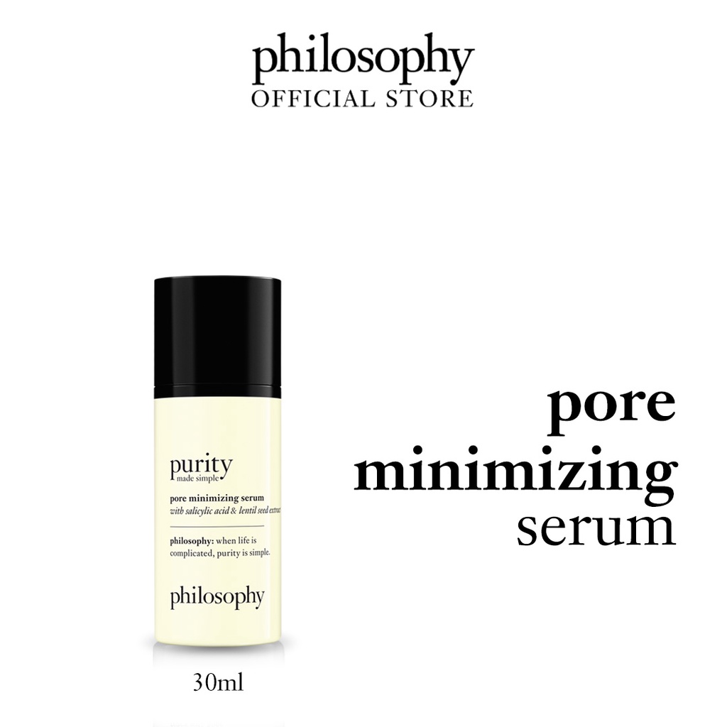 Shopee Thailand - Philosophy Purity Made Simple Pore Minimizing Serum 30ml