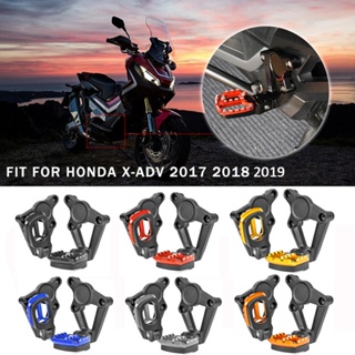 ที่พักเท้าผู้โดยสาร CNC แบบพับได้ สําหรับรถจักรยานยนต์ Honda 2017 2018 2019 X ADV XADV 750 XADV750