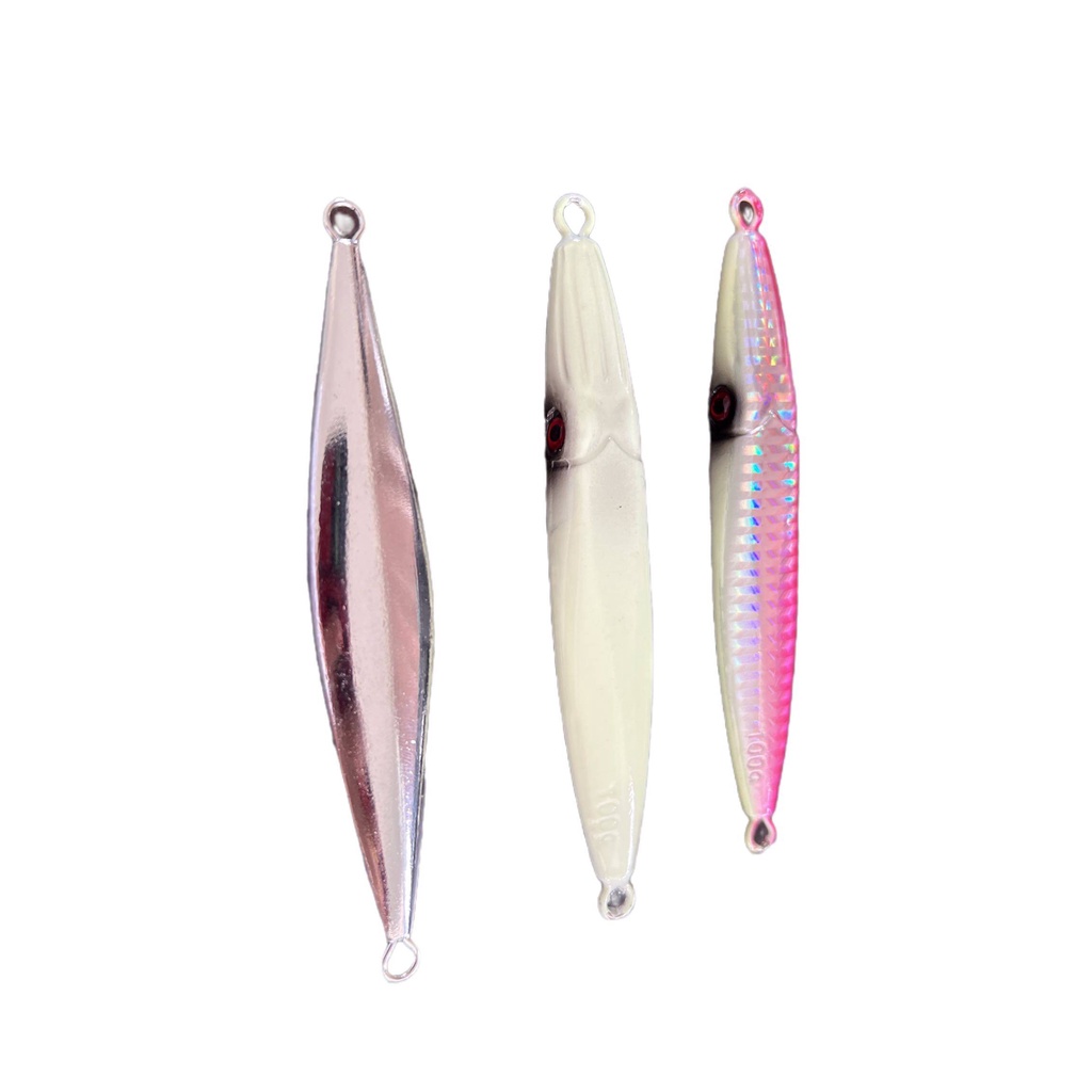 1-2วัน(รวดเร็วทันใจ) *เหยื่อจิ๊กจิ๊กเร็ว* fast  jig 40g  60g 80g 100g  เหยื่อจิ๊ก เหยื่อตกปลาทะเล 【A