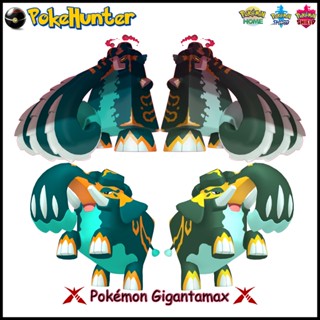 Pokémon Gigantamax Copperajah Shiny&amp;NotShiny